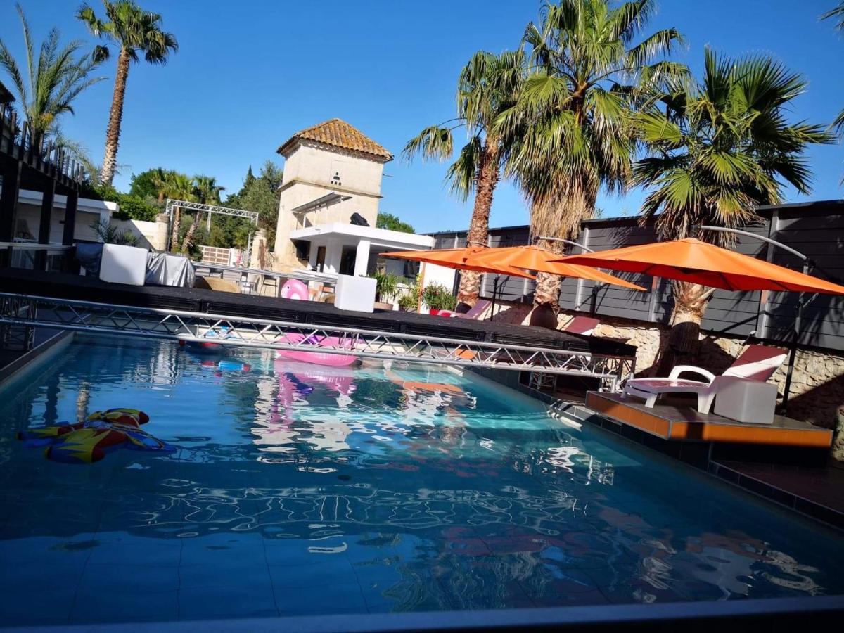 Mas La Farelle Gite, Fitness & Salle De Jeux Gratuite & Spa En Supplement Nîmes Exterior foto